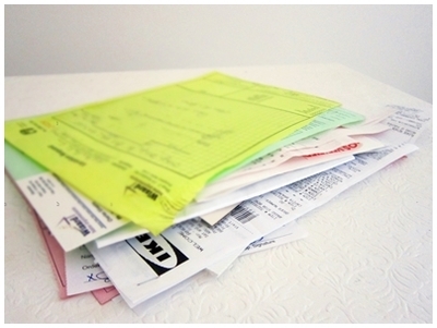 document filing organize bills and receipts document organization