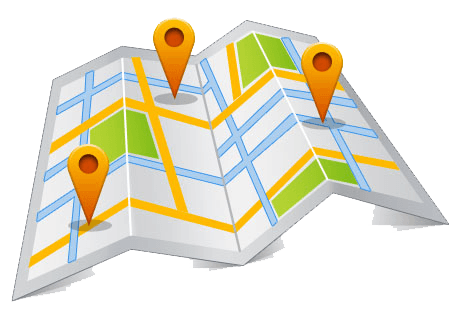 location graphic