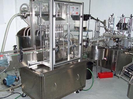 Fully automatic Liquid bottling line