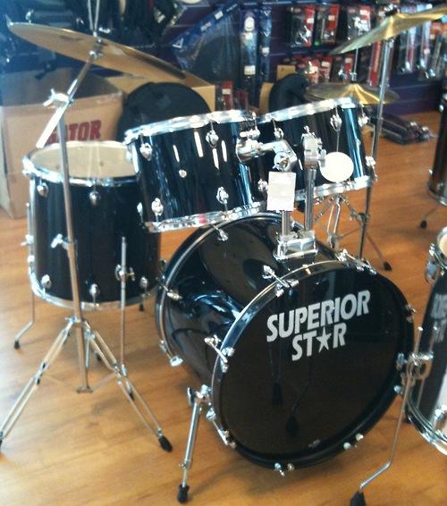 SUPERIOR STAR DRUM SET (BK)