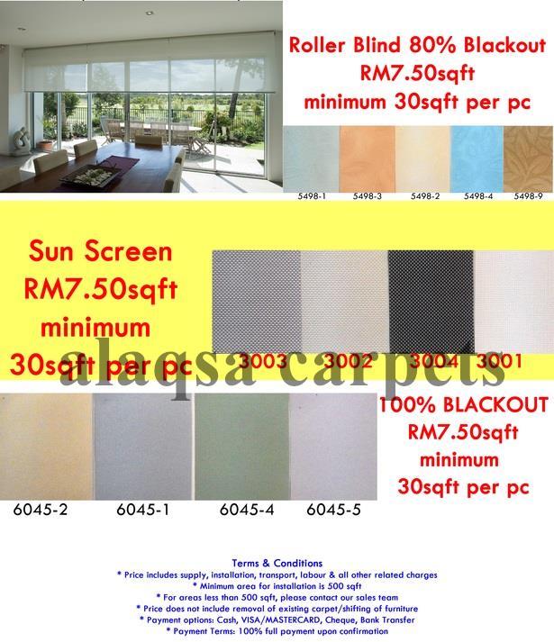 alaqsa roller blind
