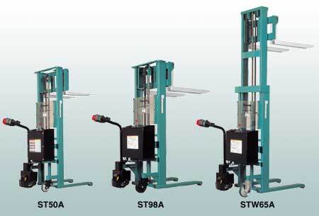 Hydraulic Stackers Battery Powered Lift   Drive Models