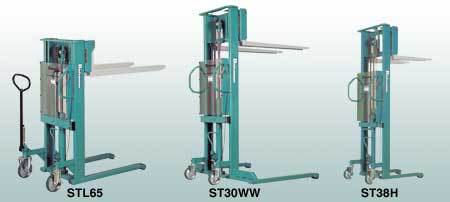 Hydraulic Stackers Manually Operated Models