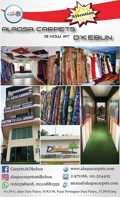 Alaqsa-Carpets-at-DKebun-Flyer #AlaqsaCarpets