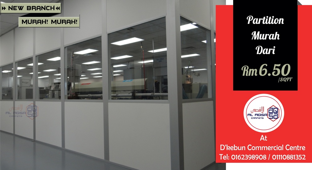 AlAqsa-Carpets-at-Dkebun-Commercial-Centre-Lowest-Price-Guaranteed-Partition-Murah carpet- #AlaqsaCarpets