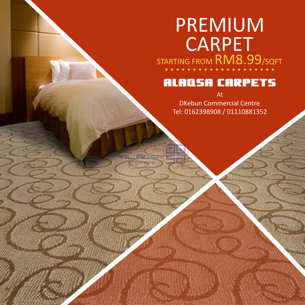 AlAqsa Carpets at Dkebun Commercial Centre Lowest Price Guaranteed Premium Carpet Murah  AlaqsaCarpets