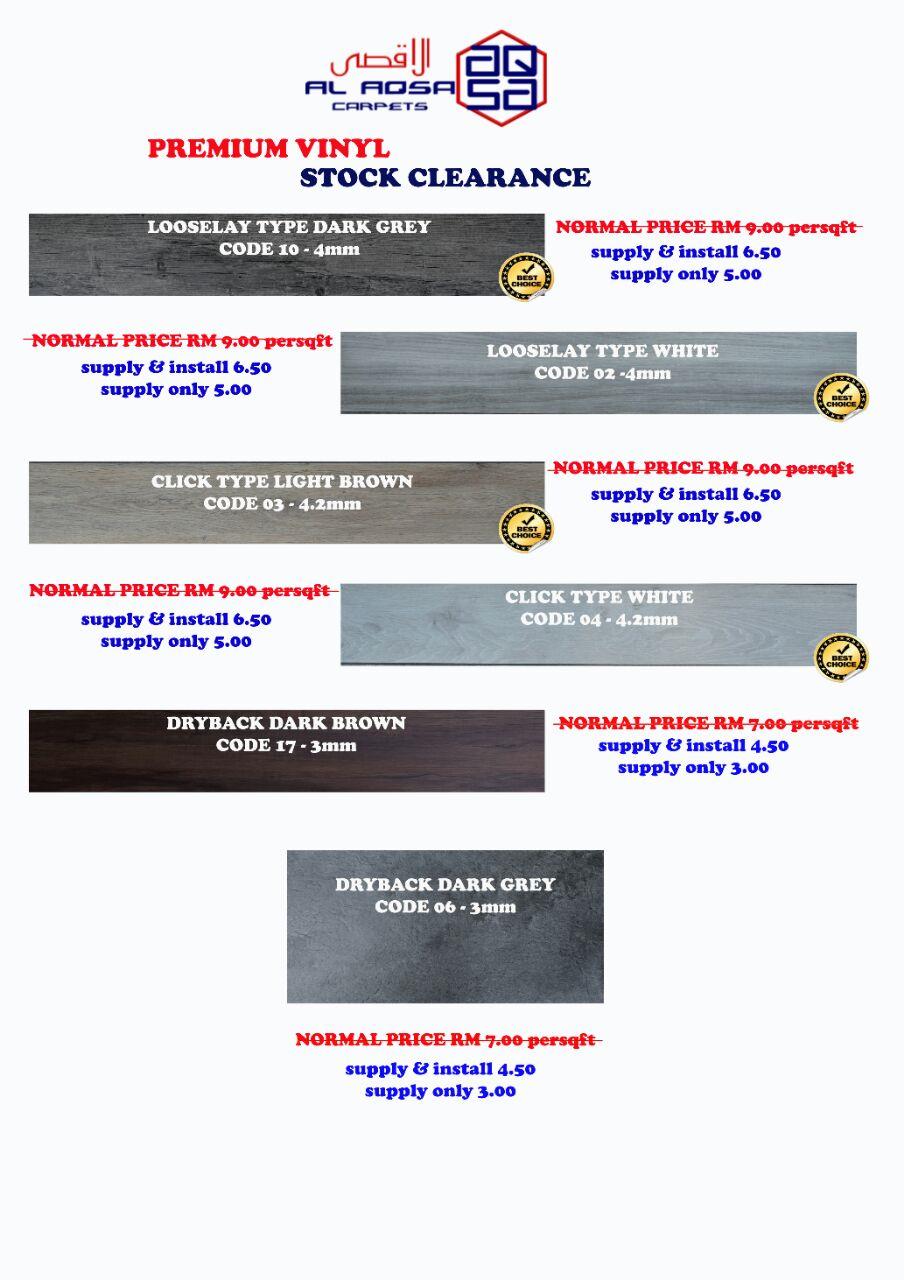 AlAqsa Carpets at Dkebun Commercial Centre Lowest Price Guaranteed Premium Vinyl Stock Clearance Carpet  AlaqsaCarpets