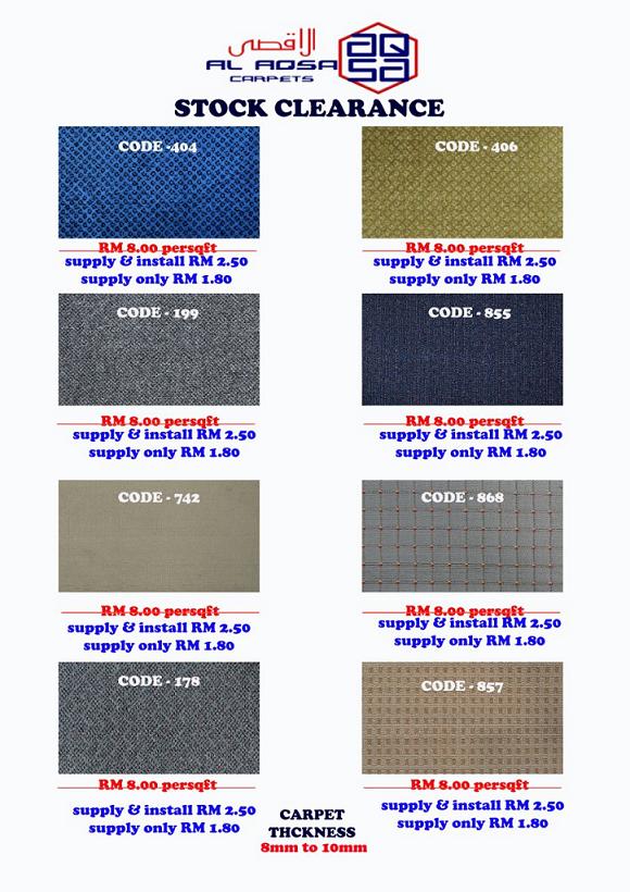 AlAqsa Carpets at Dkebun Commercial Centre Showroom Lowest Price Guaranteed Premium Carpet Stock Clearance Offer  AlaqsaCarpets
