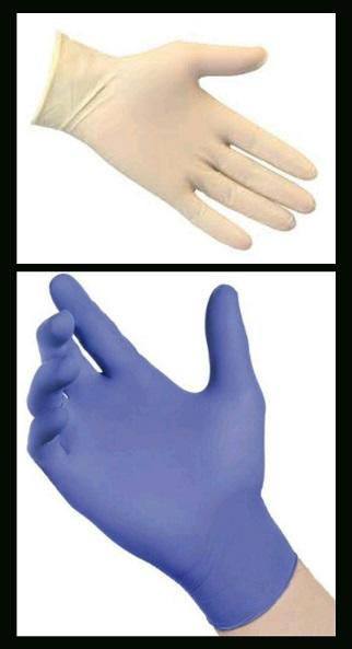 Latex Glove Nitrile Glove
