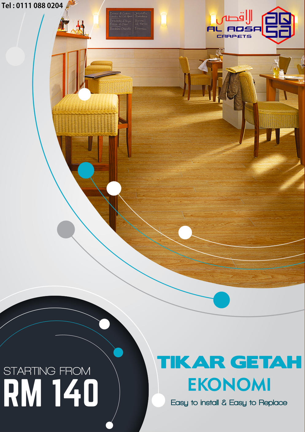 Alaqsa Carpets at Dkebun Commecial Centre Showroom Tikar Getah Ekonomi  AlaqsaCarpets
