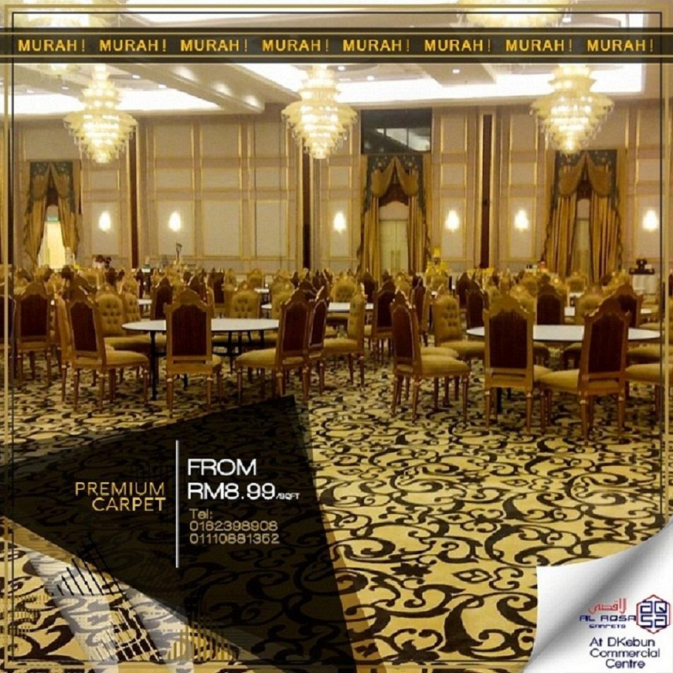 AlAqsa Carpets at Dkebun Commercial Centre Lowest Price Guaranteed Premium Carpet Murah  AlaqsaCarpets