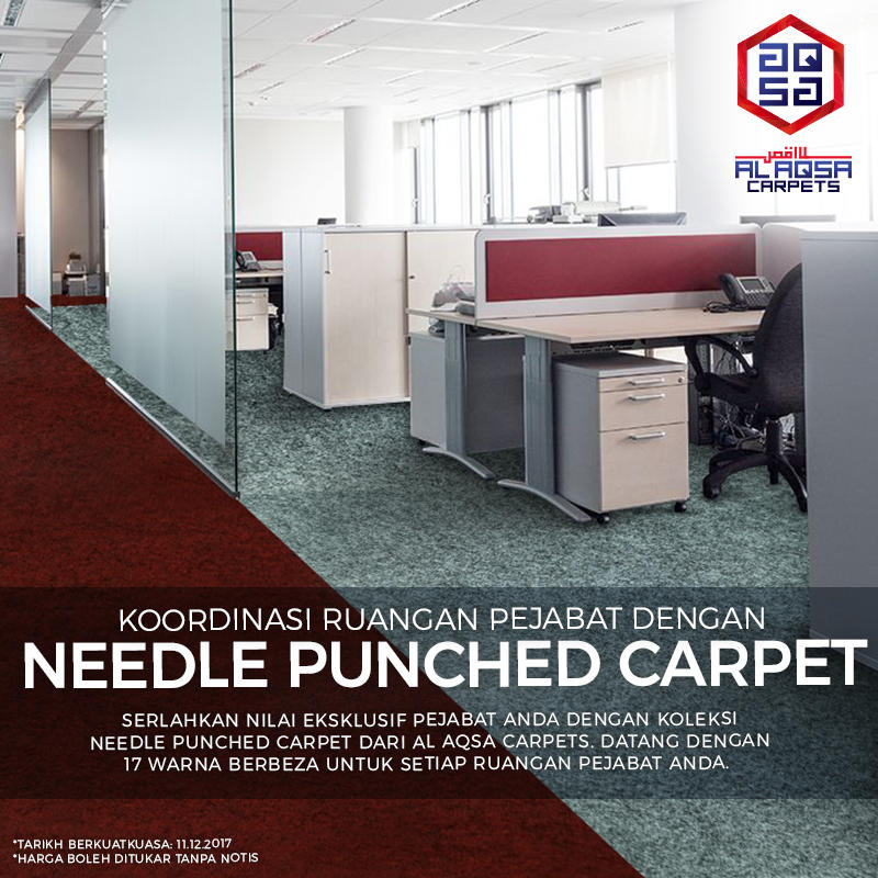 ALAQSA CARPETS NEEDLE PUNCHED CARPET (COVER)