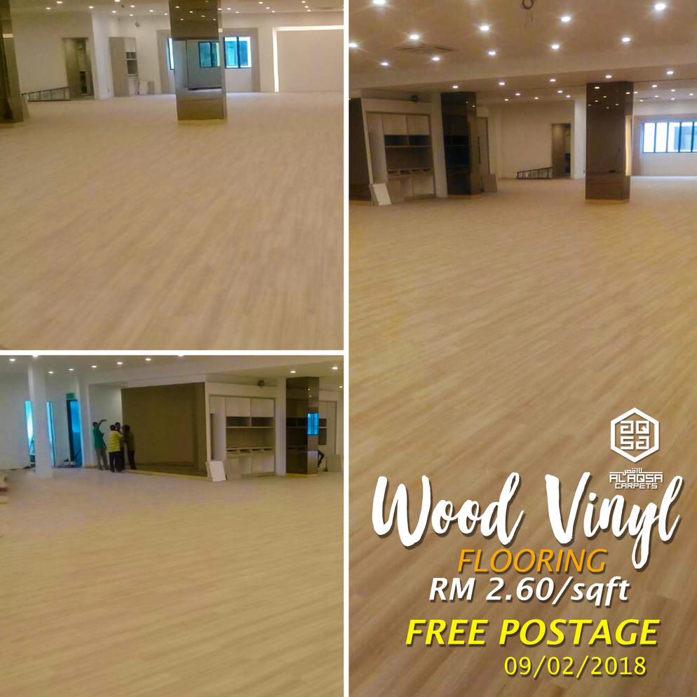 AlAqsa Carpets Showroom at Dkebun Commercial Centre Lowest Price Guaranteed Wood Vinyl Flooring  AlaqsaCarpets