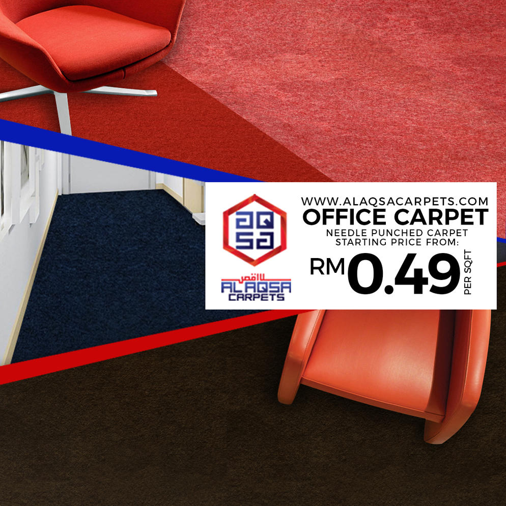 ALAQSA CARPETS NEEDLE PUNCH 1200 X 1200