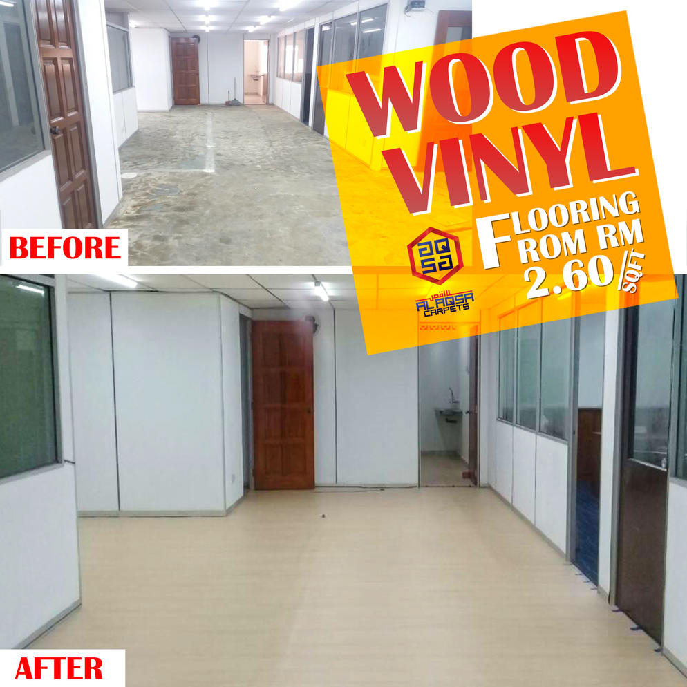 AlAqsa Carpets Showroom at Dkebun Commercial Centre Lowest Price Guaranteed Wood vinyl  AlaqsaCarpets