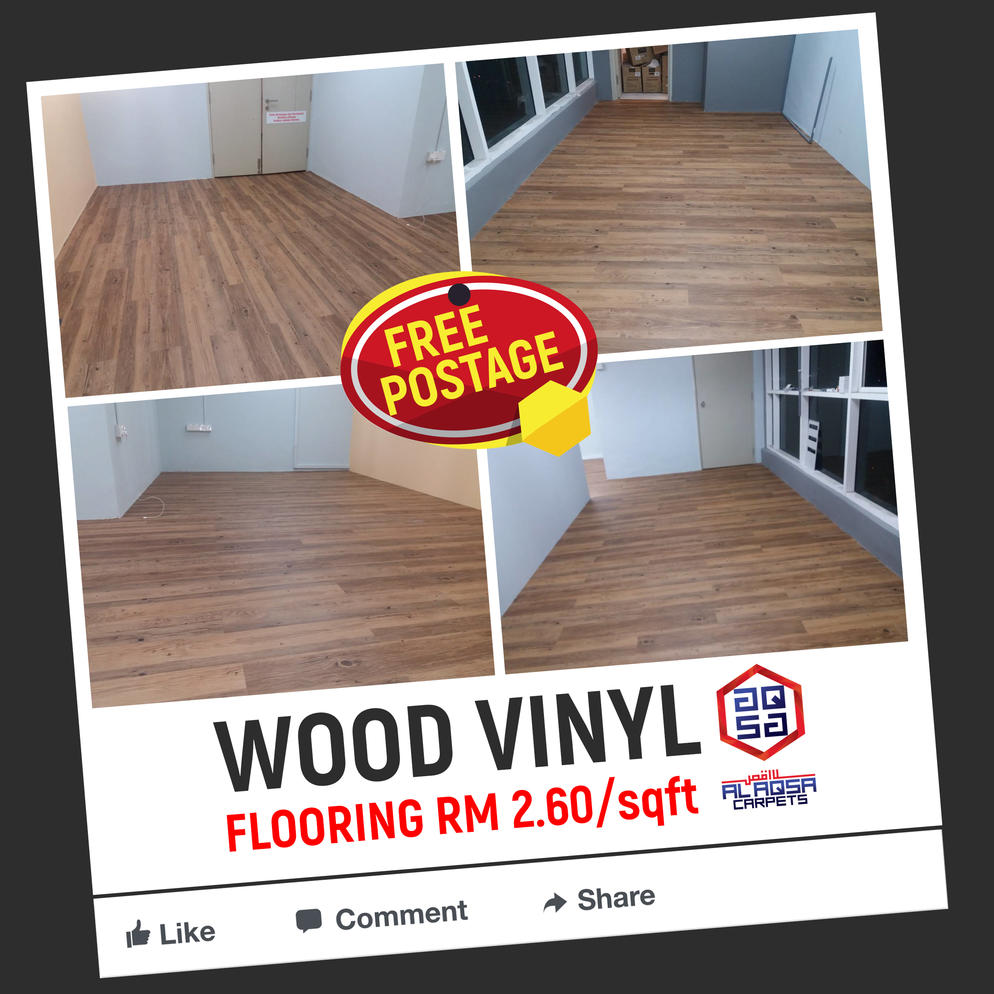 Alaqsa Carpets wood vinyl