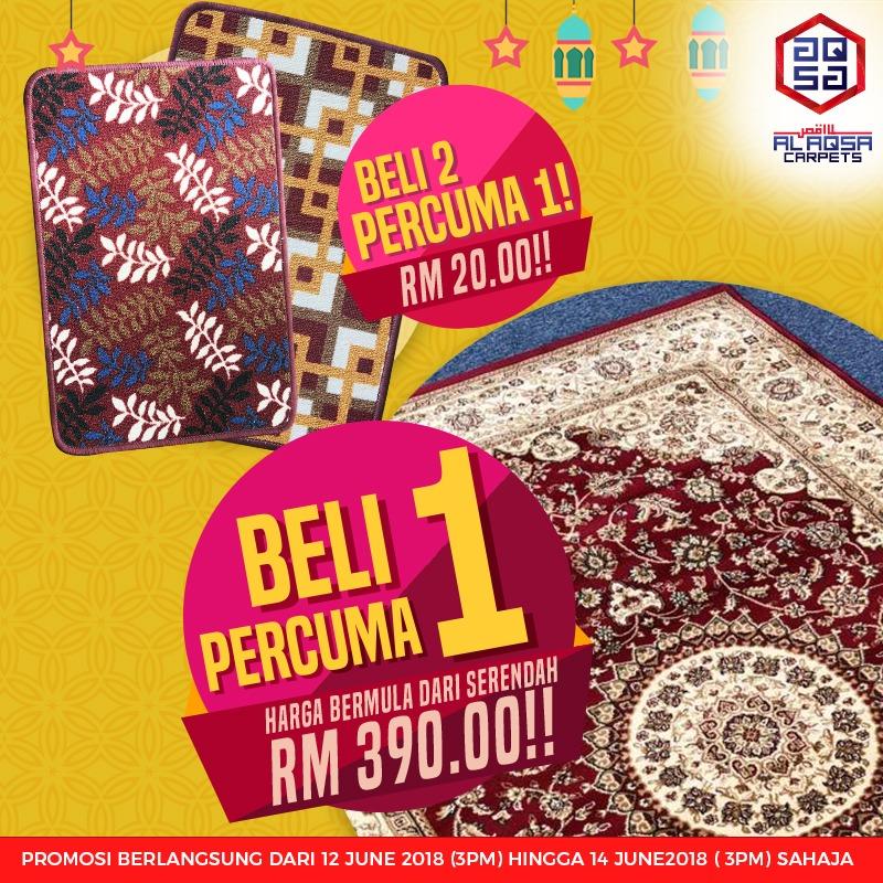 AlAqsa Carpets Showroom at Dkebun Commercial Centre Lowest Price Guaranteed Promo  AlaqsaCarpets