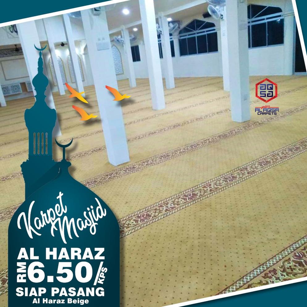 Alaqsa Carpets at DKebun Commercial Karpet Masjid
