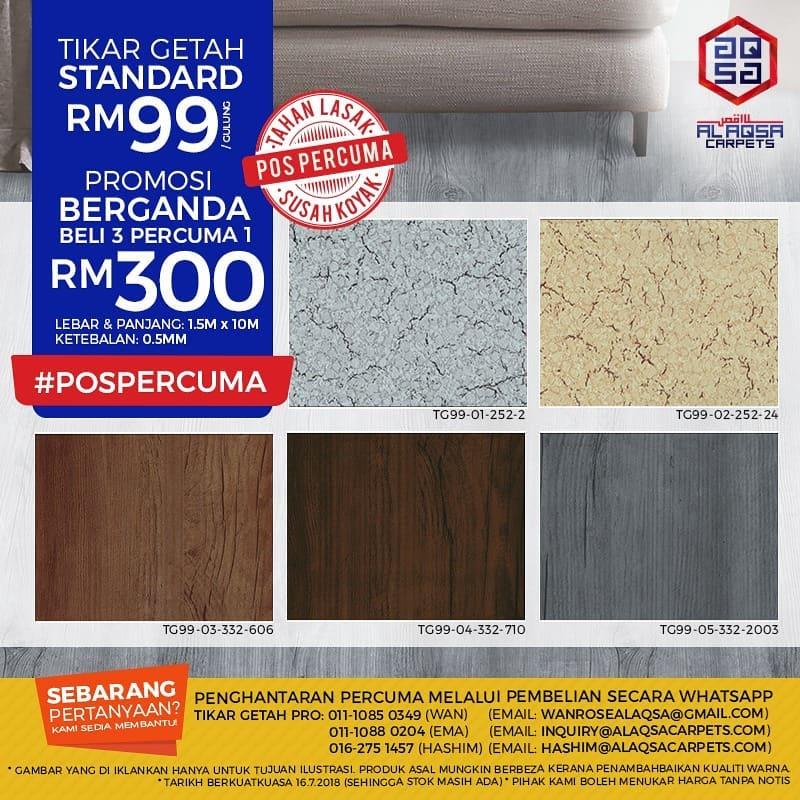 AlAqsa Carpets Showroom at Dkebun Commercial Centre Lowest Price Guaranteed Tikar Getah Standard Murah  AlaqsaCarpets