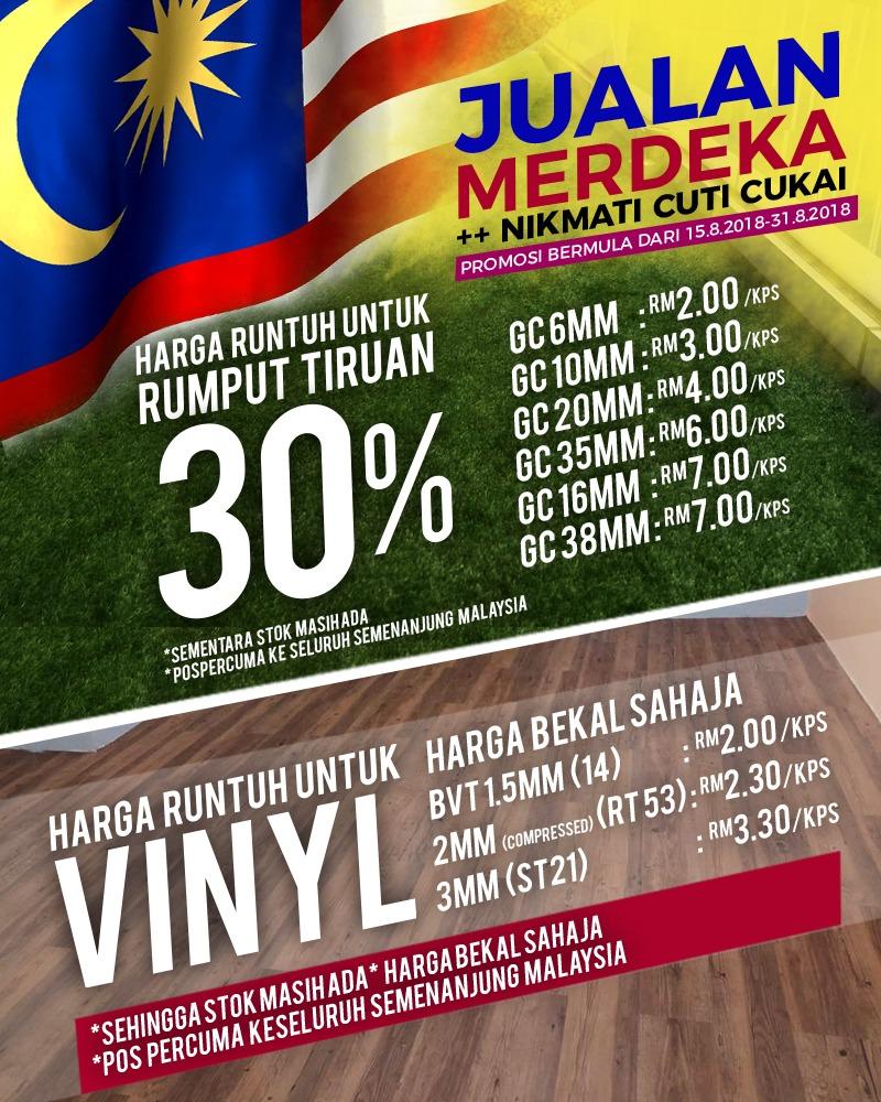 AlAqsa Carpets Showroom at Dkebun Commercial Centre Lowest Price Guaranteed Merdeka Promotion   AlaqsaCarpets