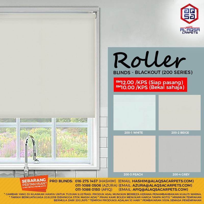 AlAqsa Carpets Showroom at Dkebun Commercial Centre Lowest Price Guaranteed Roller Blinds  AlaqsaCarpets