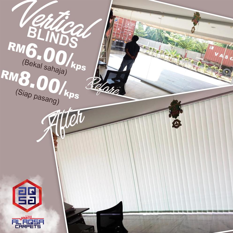 AlAqsa Carpets Showroom at Dkebun Commercial Centre Lowest Price Guaranteed Vertical Blinds  AlaqsaCarpets