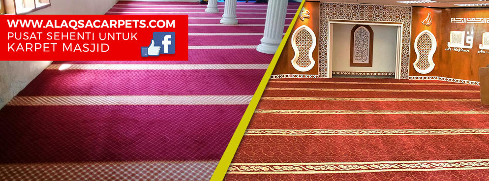 AlAqsa Carpets Showroom at Dkebun Commercial Centre Lowest Price Guaranteed Karpet Masjid  AlaqsaCarpets