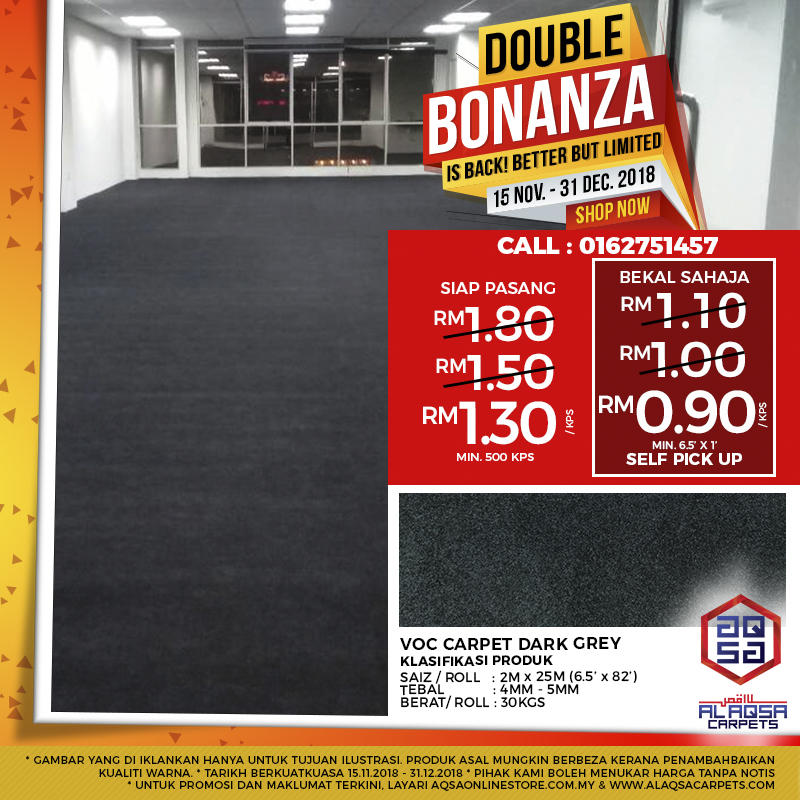  DOUBLEBONANZA VOCDARKGREY