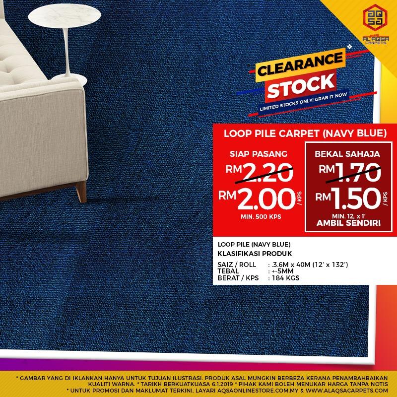  CLEARANCESTOCK NAVY BLUE