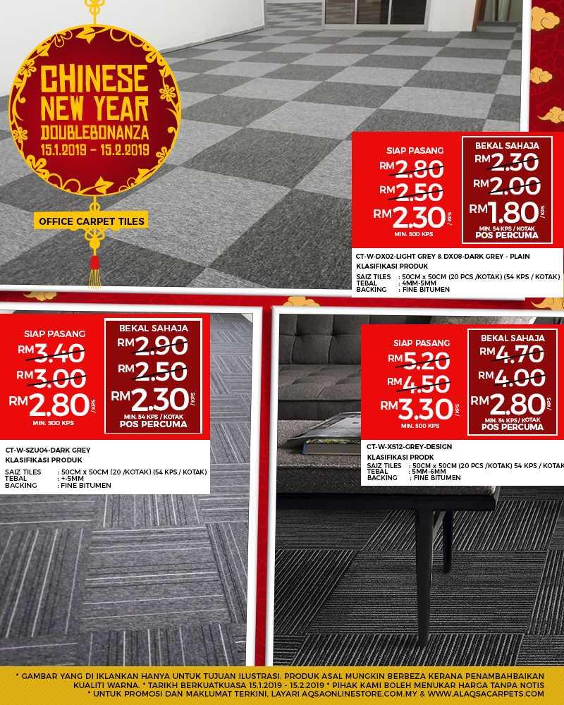  CNY  DOUBLEBONANZA CARPETTILES