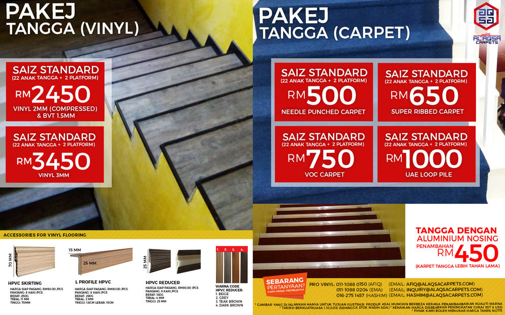 COMBO PAKEJ TANGGA