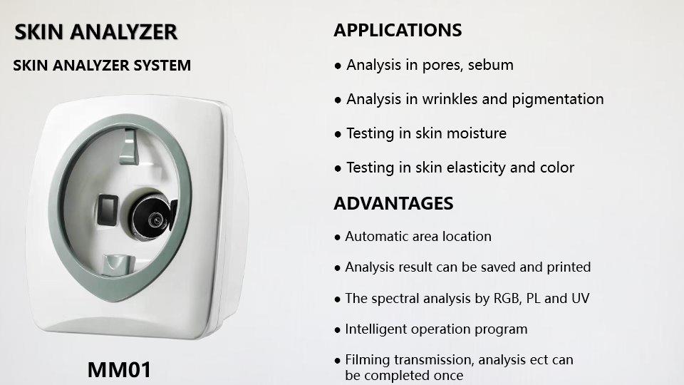 Skin Analyzer System for Aesthetic Profession