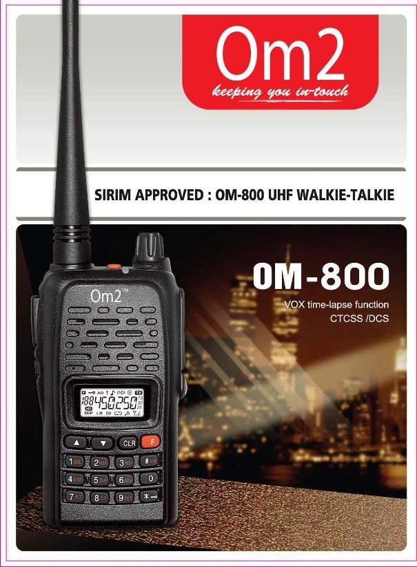 OM-800 WALKIE TALKIE