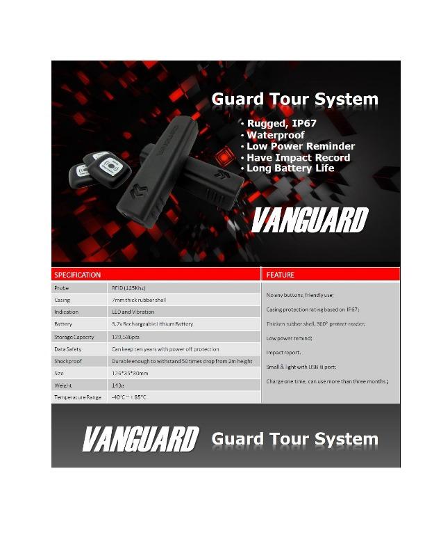 VANGUARD Guard Tour System