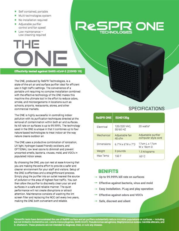 ReSPR_ONE_Technologies