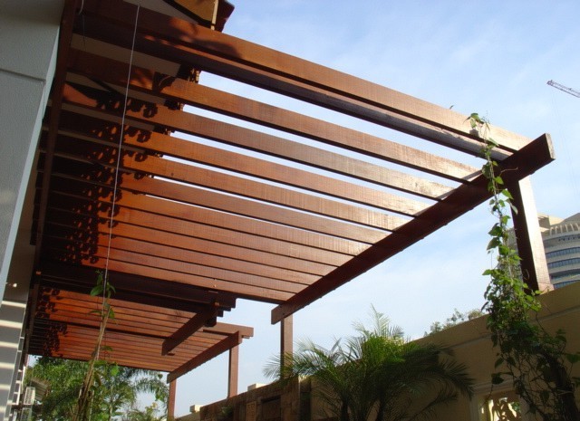 3-section pergola