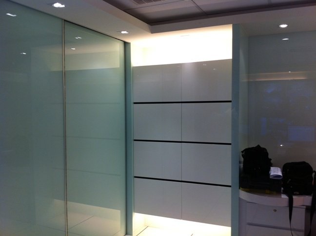 key storage cabinet in high gloss finished