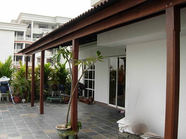 tropical verandah corridor