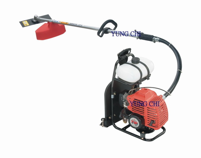 川岛牌KAWASHIMA+背负式软管割草机（YCM-430）mitsubishi brush cutter