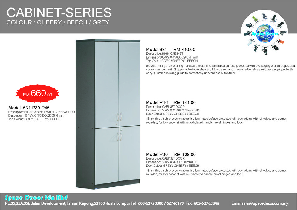 CABINET 631-P30-P46