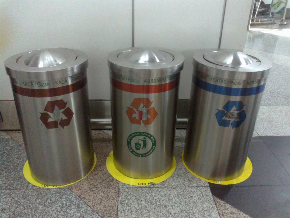 Stainless Steel Refuse Bin