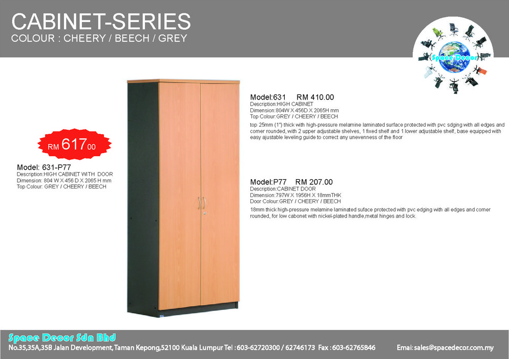 CABINET 631-P77