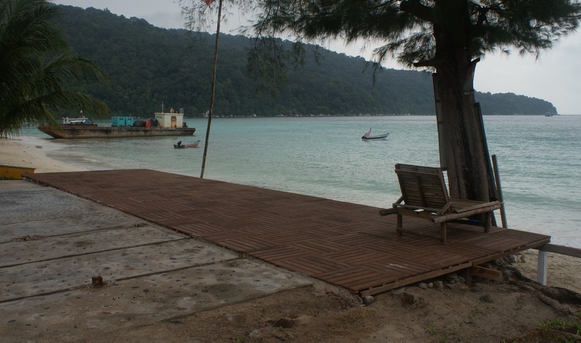 beach deck using ez-deck