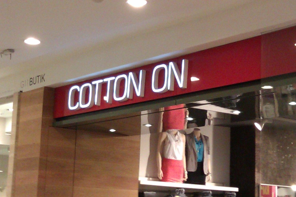 Cotton on