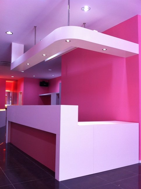 service counter