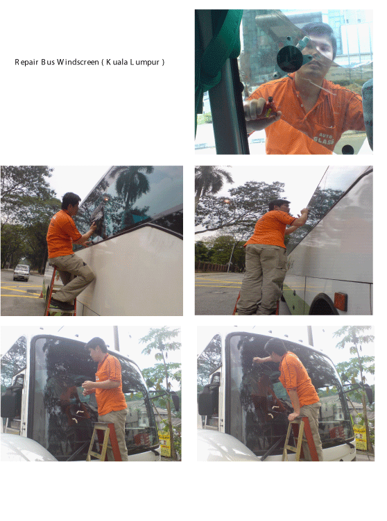 Repair Bus Windscreen
