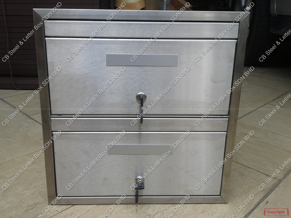 S/Steel Letter Box