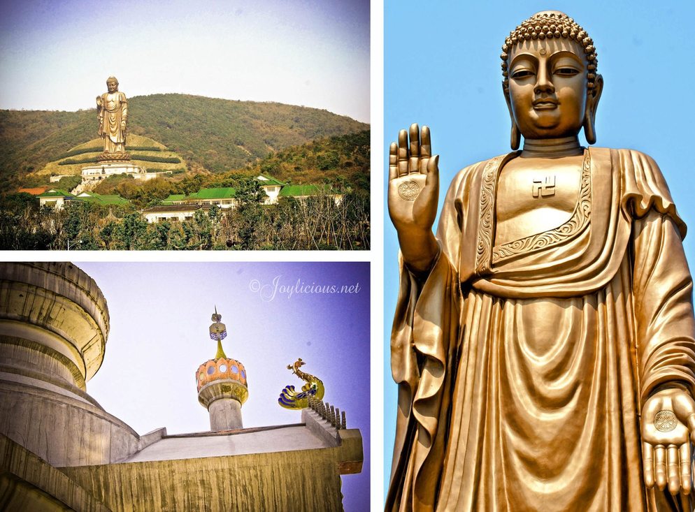 Located in the Maji Mountain area, the Lingshan Grand Buddha is one of t