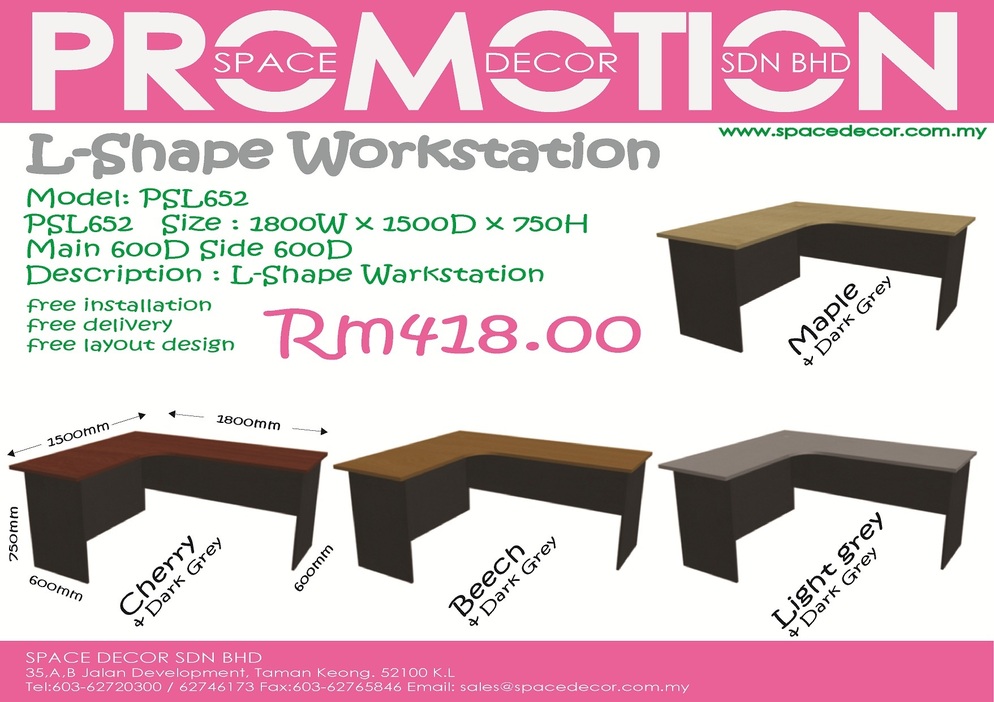 PSL652 L-SHAPE