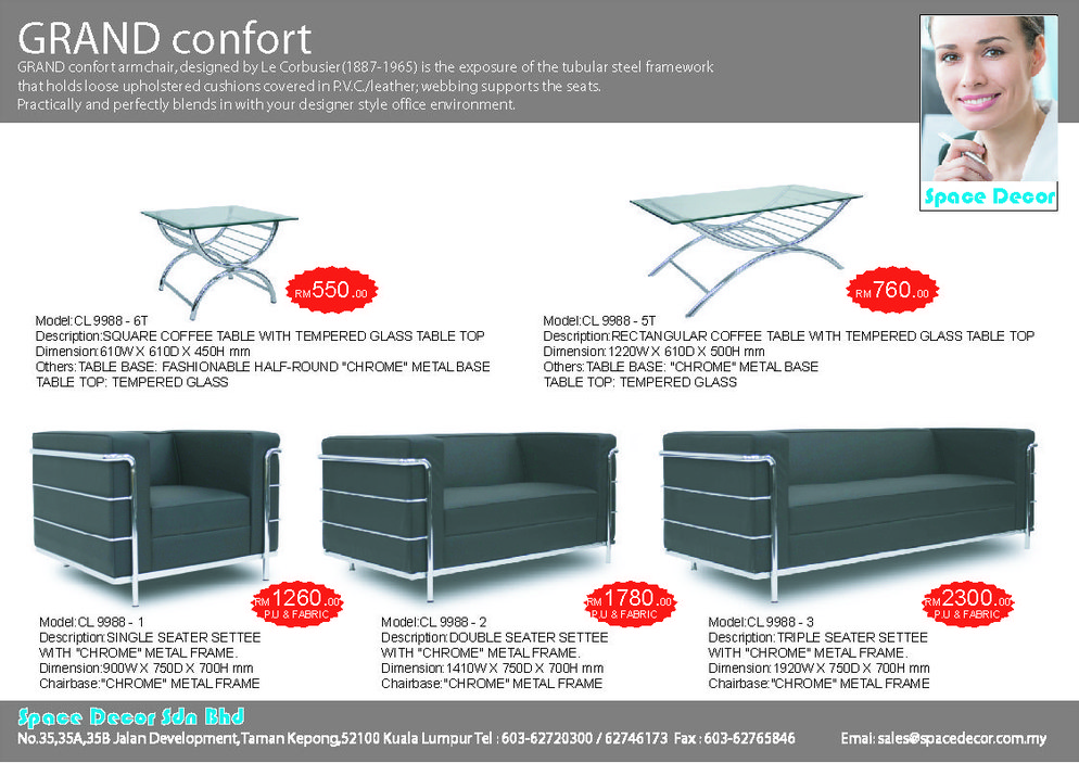 GRAND CONFORT PRICE